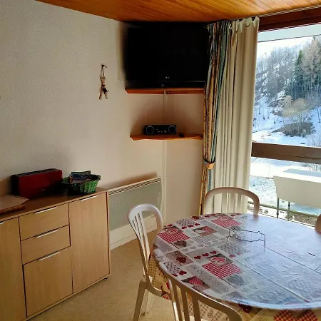 Corbier Centre Vostok 32m2 Balcon Sud Vue Pistes Classe Tourisme Apartment Le Corbier